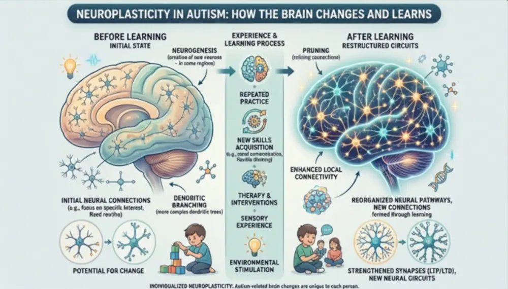 Нейропластичность при аутизме