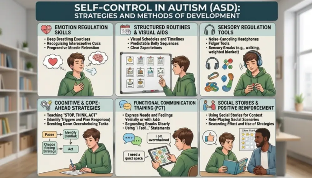 Самоконтроль при аутизме (РАС)