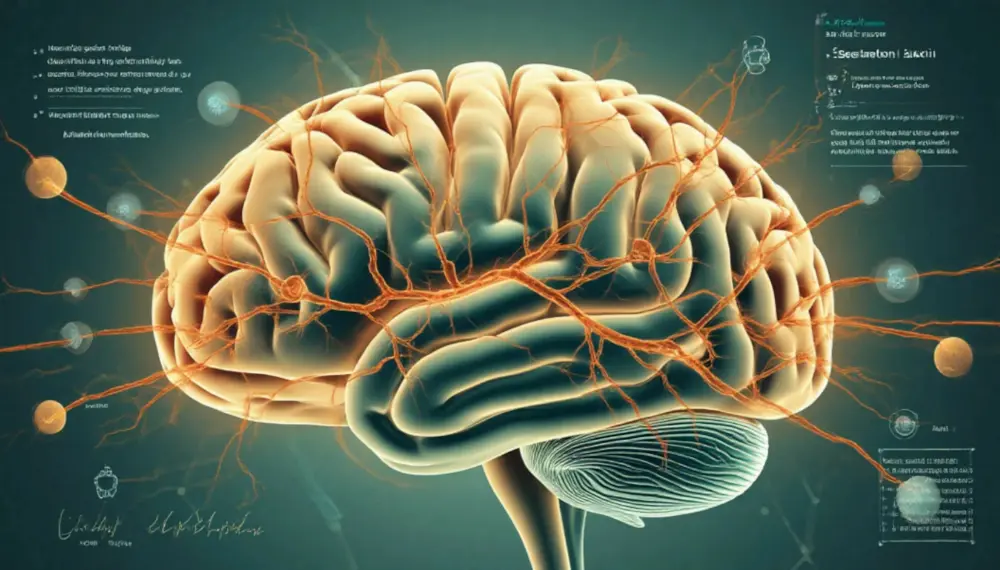 Схема связи серотонина с мозгом и кишечником при РАС