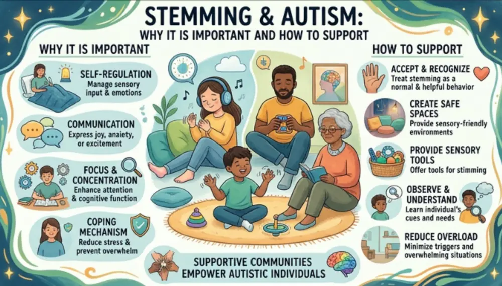 Стимминг и аутизм: почему это важно и как поддерживать